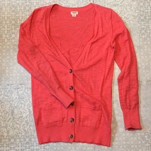 🔥 MOVING SALE Mossimo Coral Cardigan